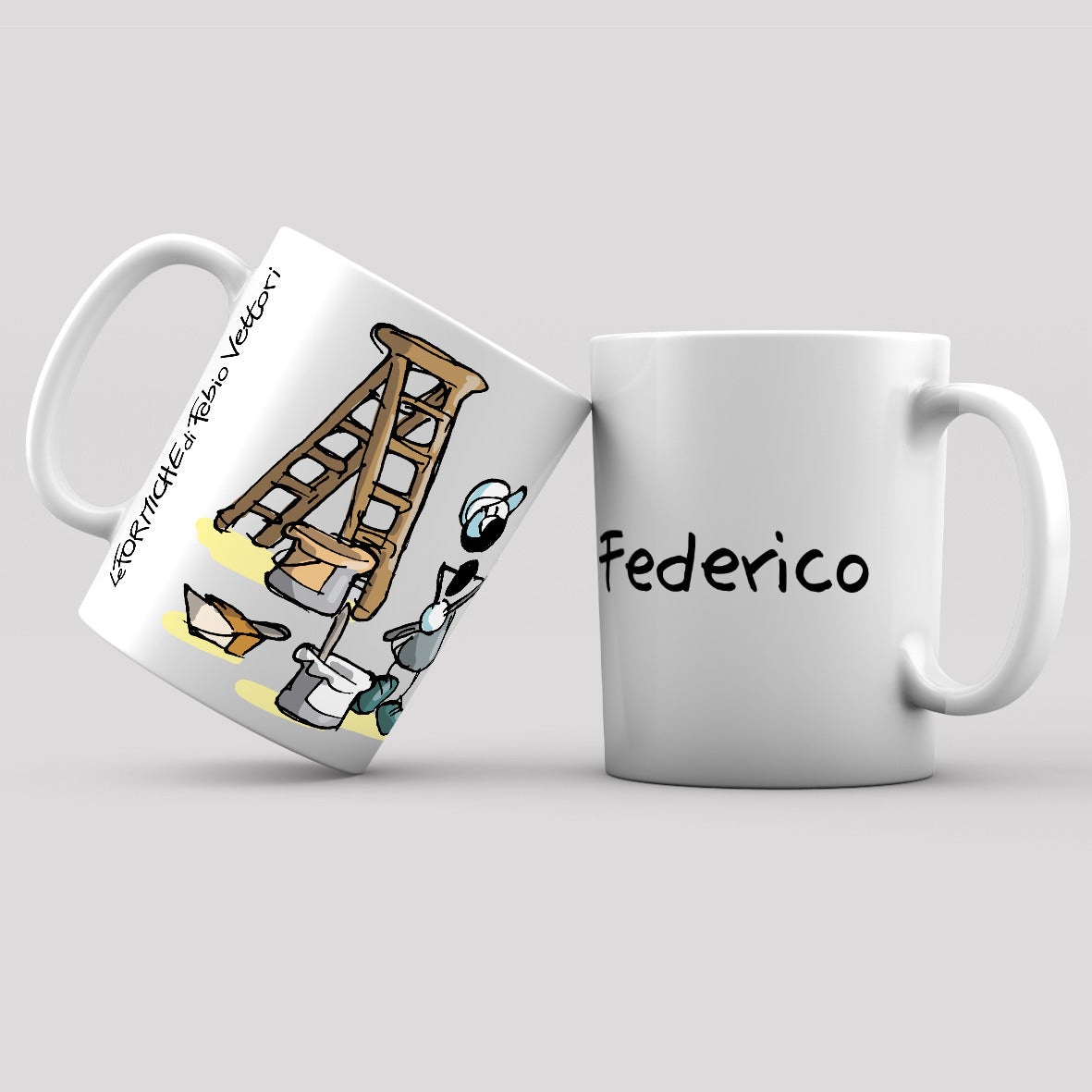 Tazza MUG Personalizzata "Imbianchino"