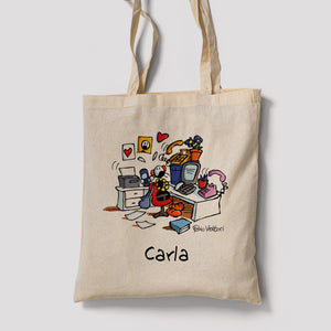 Shopper Personalizzata "Impiegata"