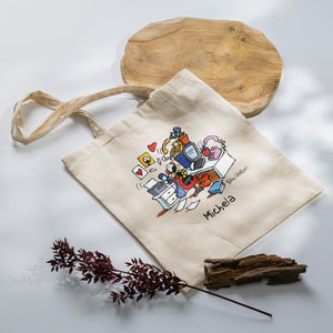 Shopper Personalizzata "Impiegata"