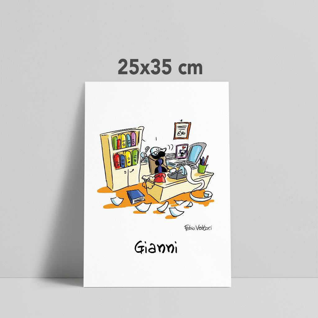 25x35 cm - Maschio