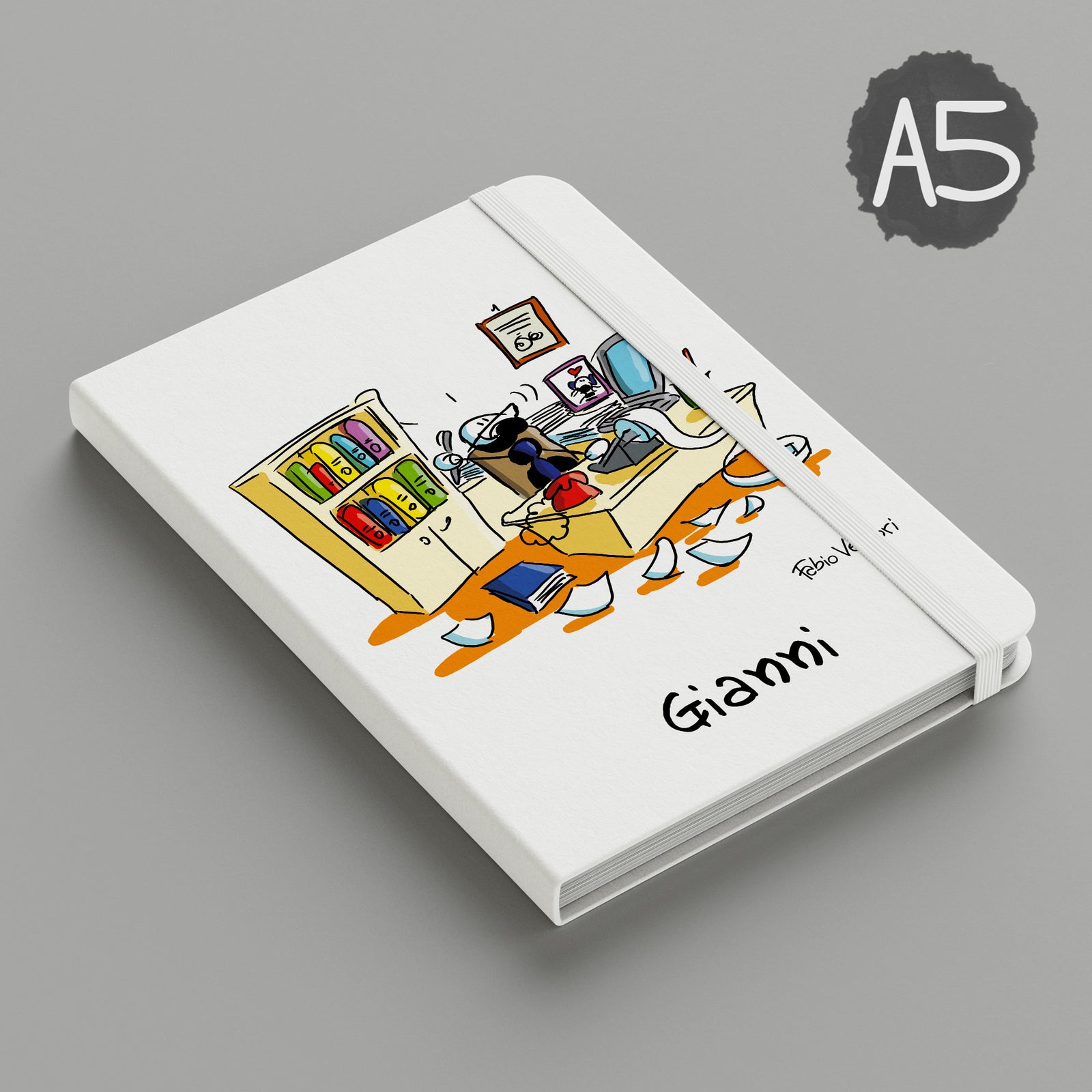 Personalized Notebook subject "Employee"