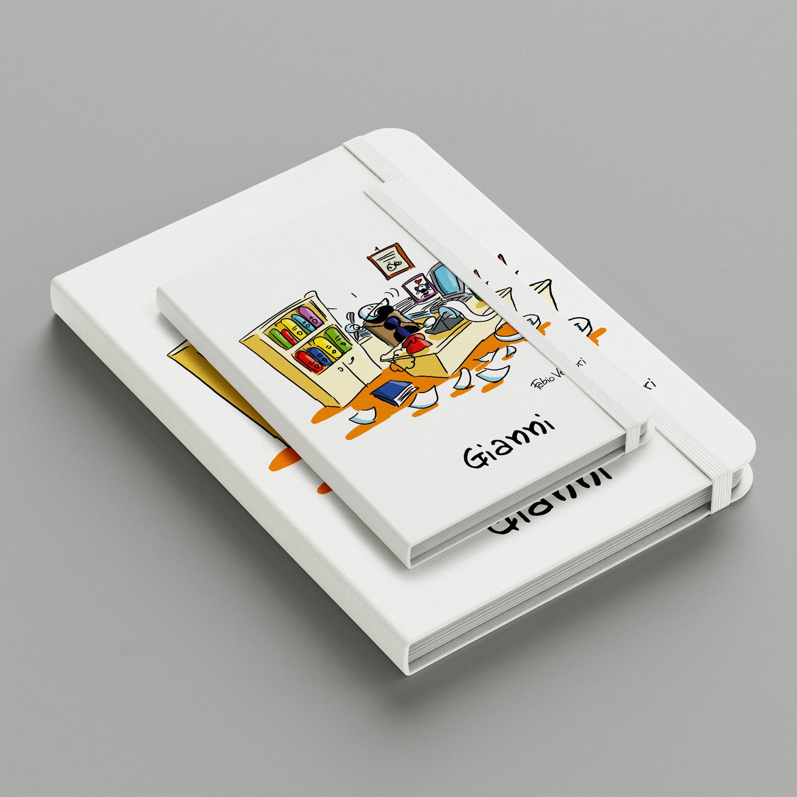 Personalized Notebook subject "Employee"