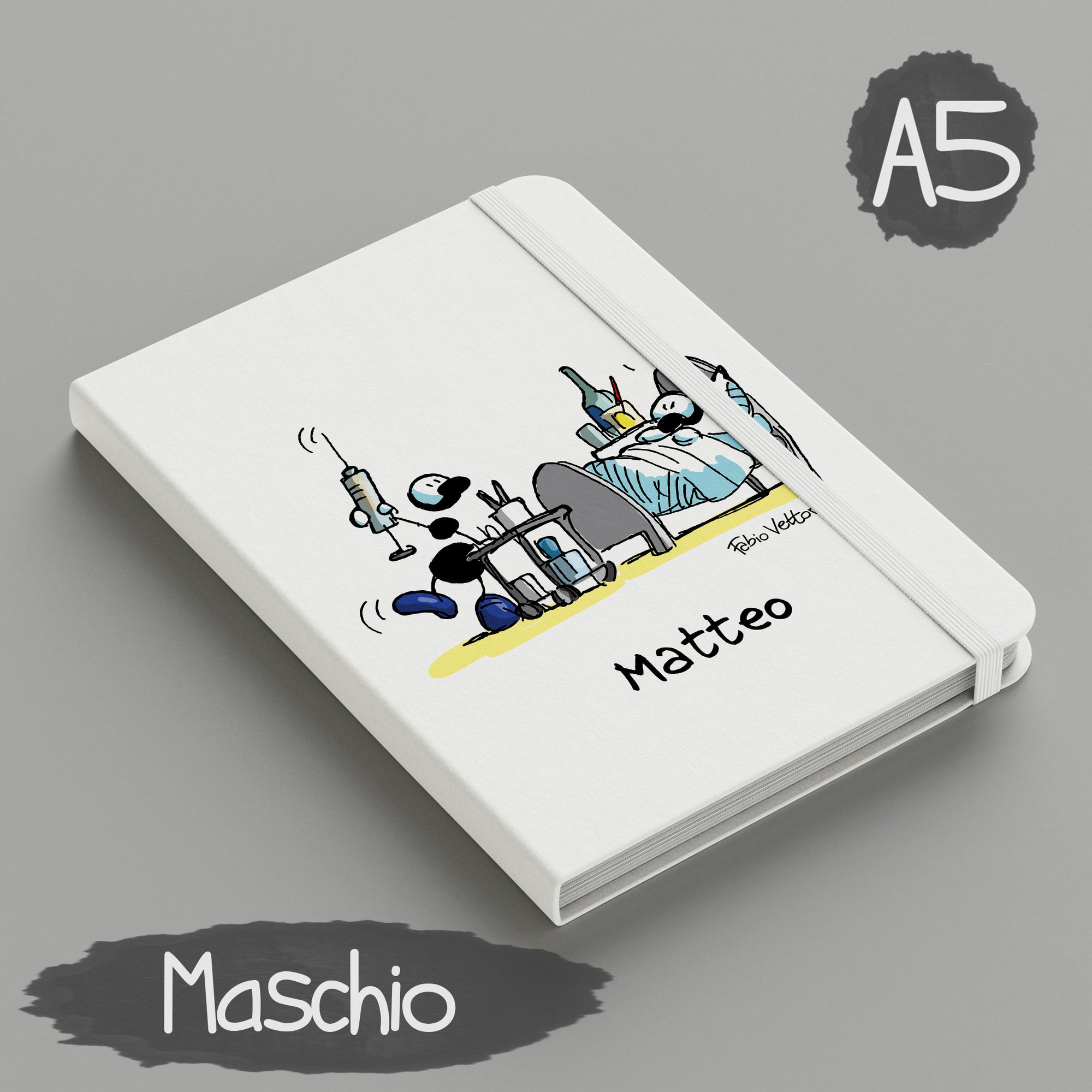 A5 (14.8 x 21 cm) - Maschio