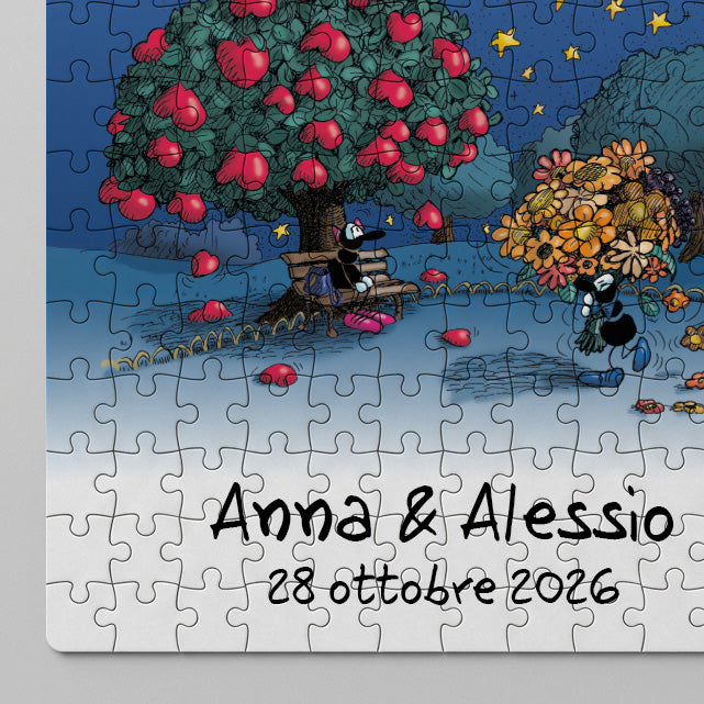 Puzzle Personalizzato soggetto "Amore"