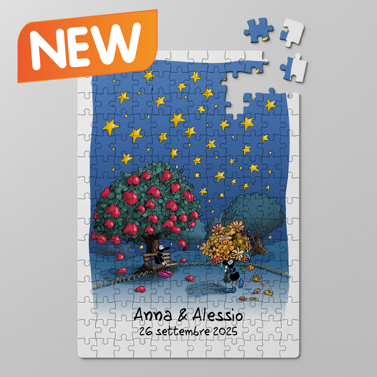 Puzzle Personalizzato soggetto "Amore"