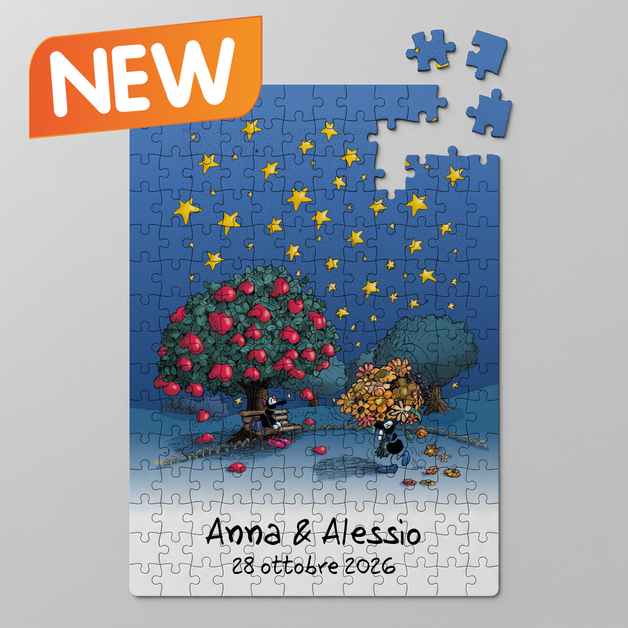 Puzzle Personalizzato soggetto "Amore"