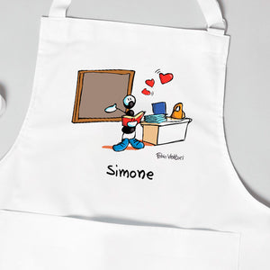 Personalized "Teacher" Apron
