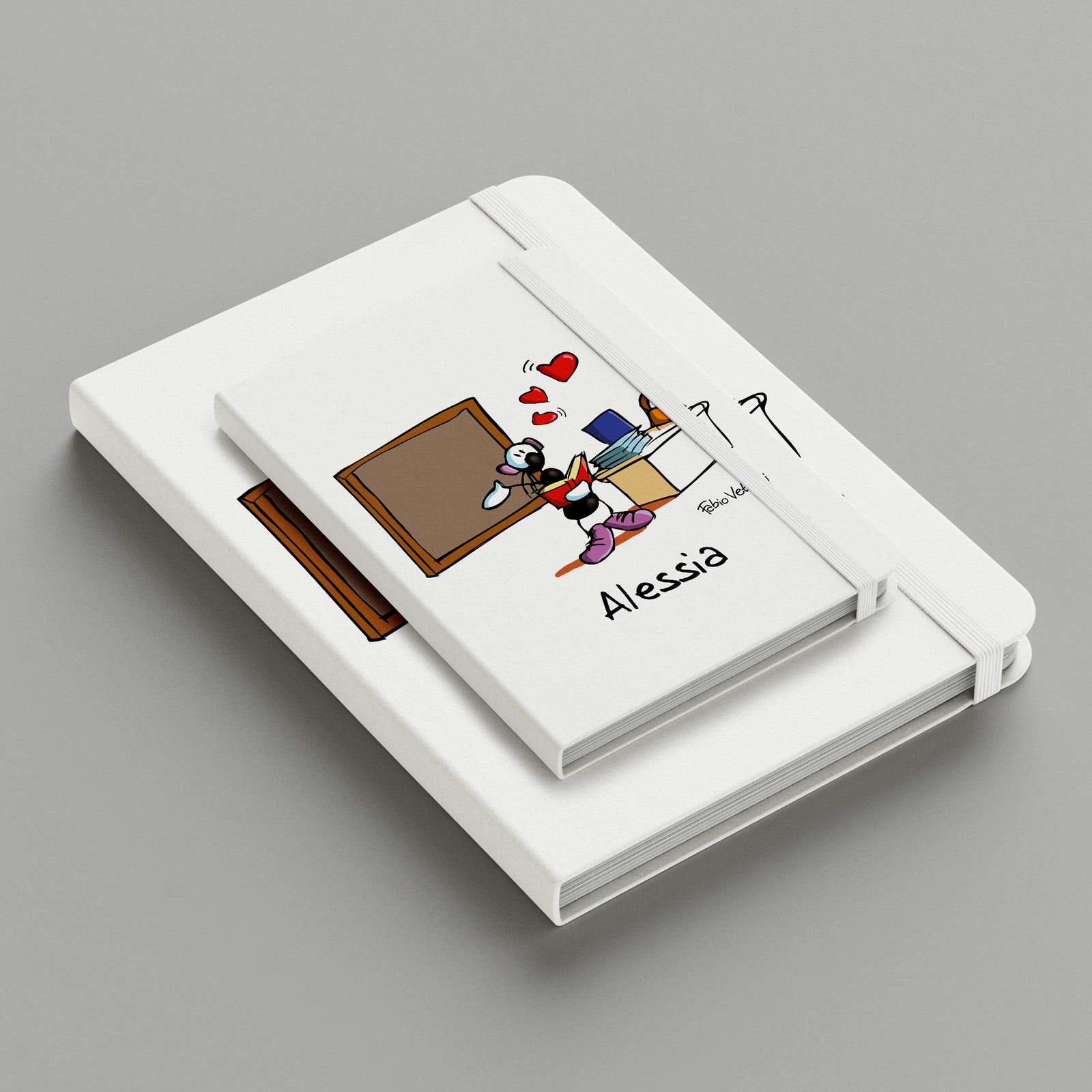 Personalized notebook with "Teacher" theme