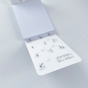 Magnetic pocket notebook with "Vespa" motif (FV41-01)