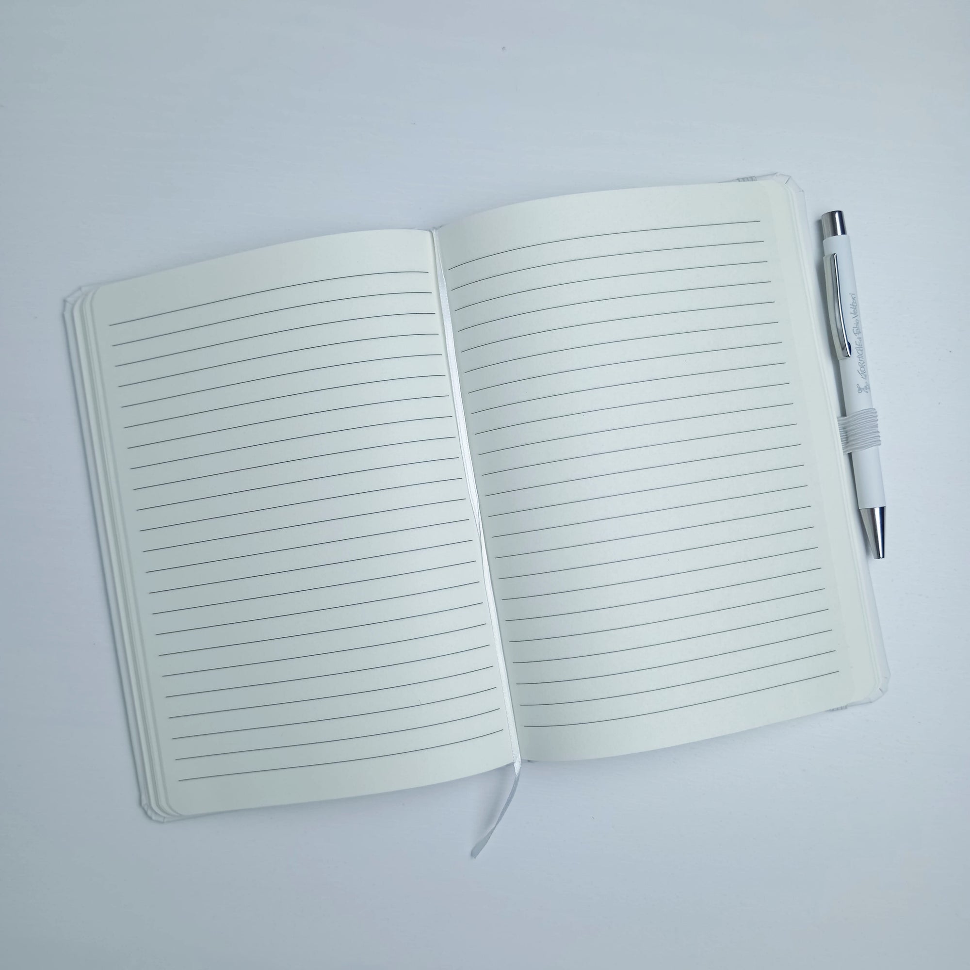 Customizable A5 notebook with pen, subject "Diary of Wishes"