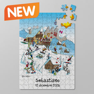 Puzzle Personalizzato soggetto "Baita"