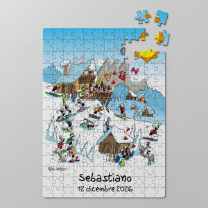 Puzzle Personalizzato soggetto "Baita"