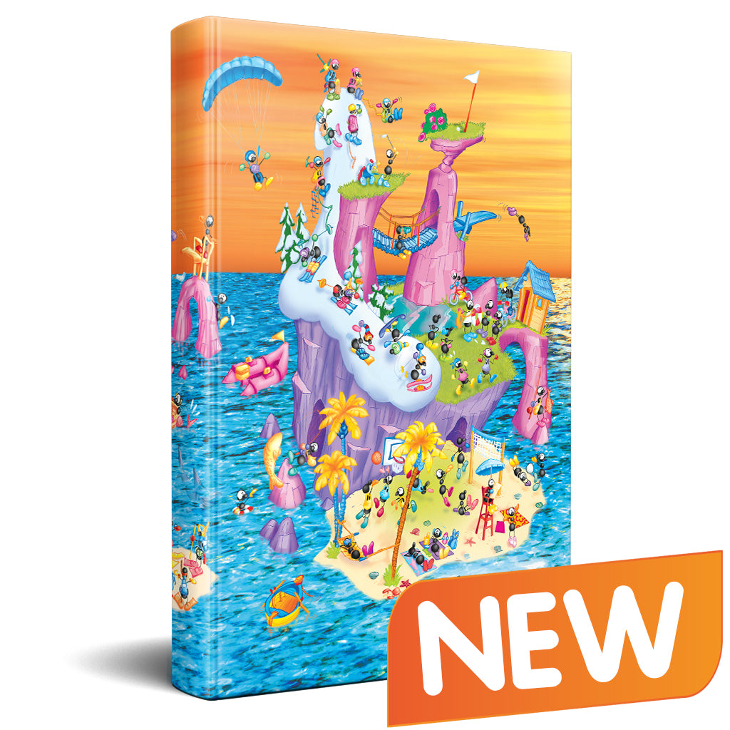 Diario Scolastico Le Formiche di Fabio Vettori soggetto "Isola" (FV40-01)