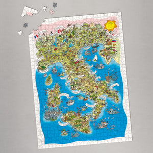 Puzzle "Italia dei sapori" 1080 pezzi