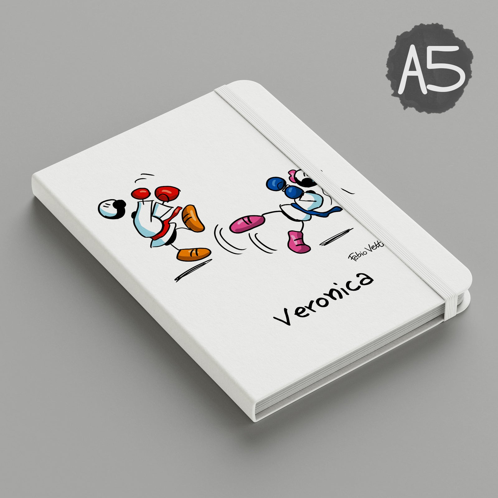 Notebook Personalizzato soggetto "Karate"