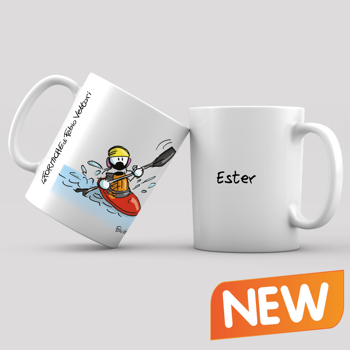 Personalized MUG Mug "Kayak"