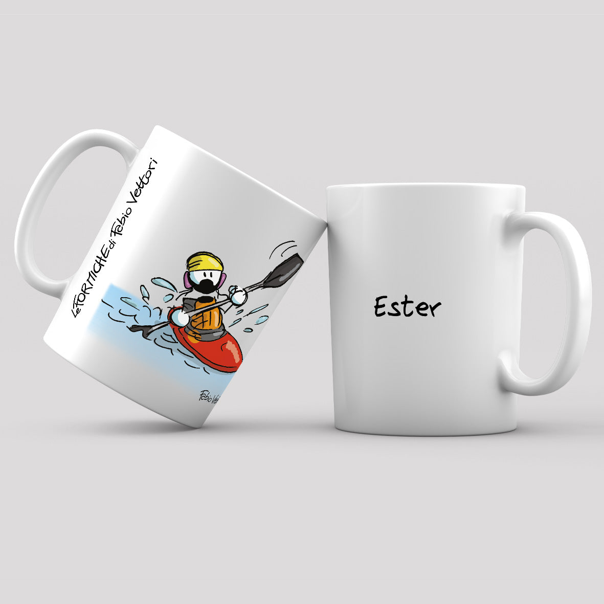 Personalized MUG Mug "Kayak"
