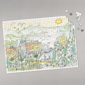 Puzzle "Lago di Garda" 1080 pezzi