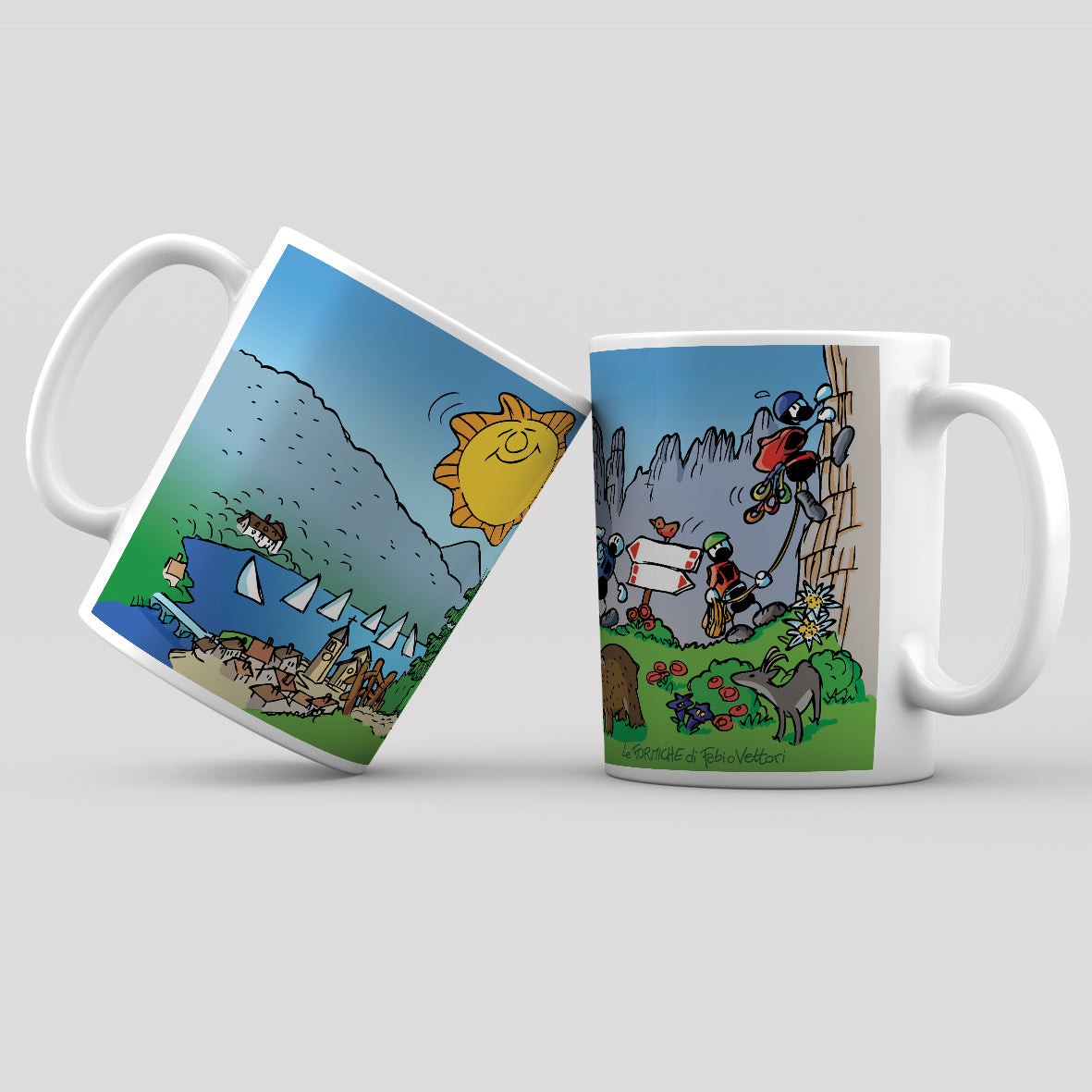 Tazza "Lago di montagna"