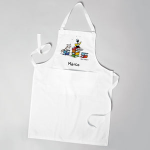 Grembiule Personalizzato "Libri"