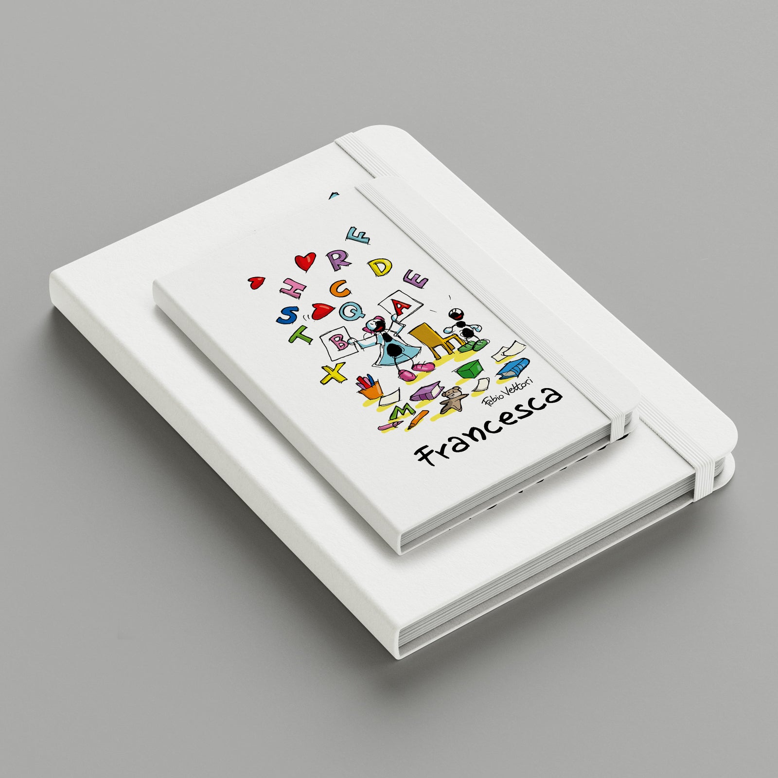 Personalized notebook with the subject "Speech therapist"