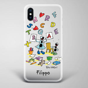 Cover artistica per Smartphone Personalizzata Logopedista (maschio)