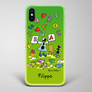 Cover artistica per Smartphone Personalizzata Logopedista (maschio)