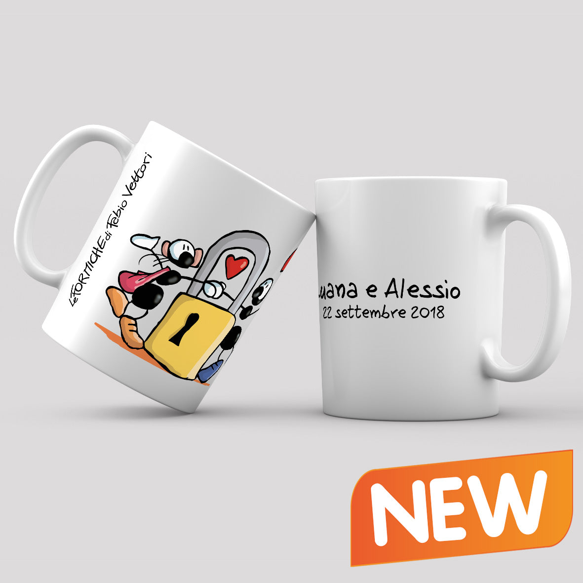 Personalized MUG "Padlock"
