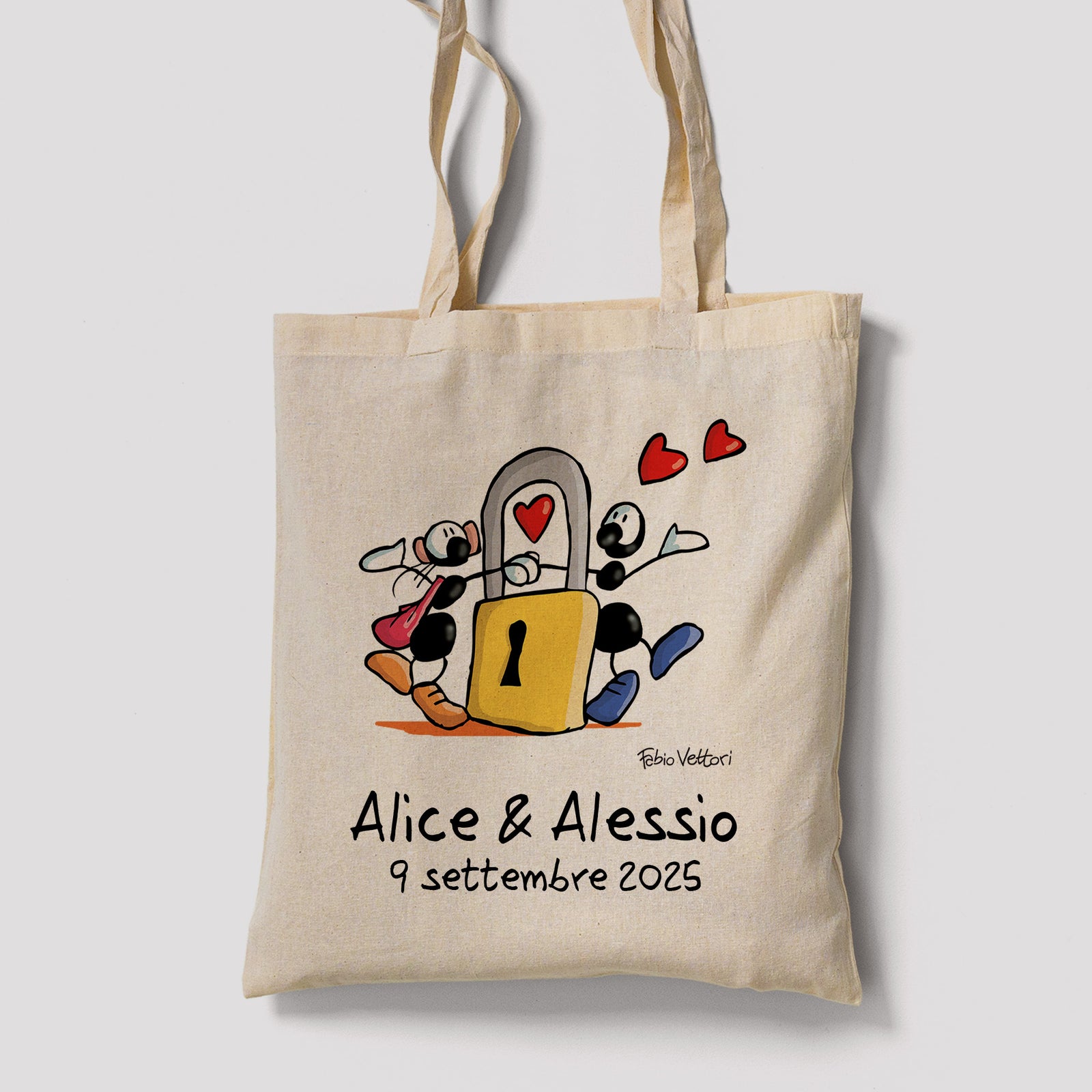 Shopper Personalizzata "Lucchetto"