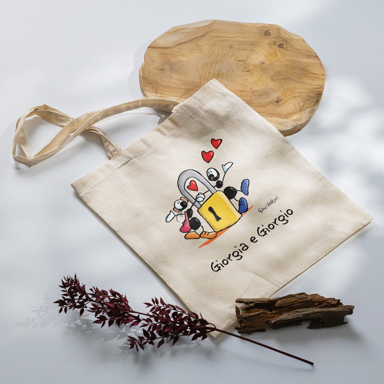 Shopper Personalizzata "Lucchetto"