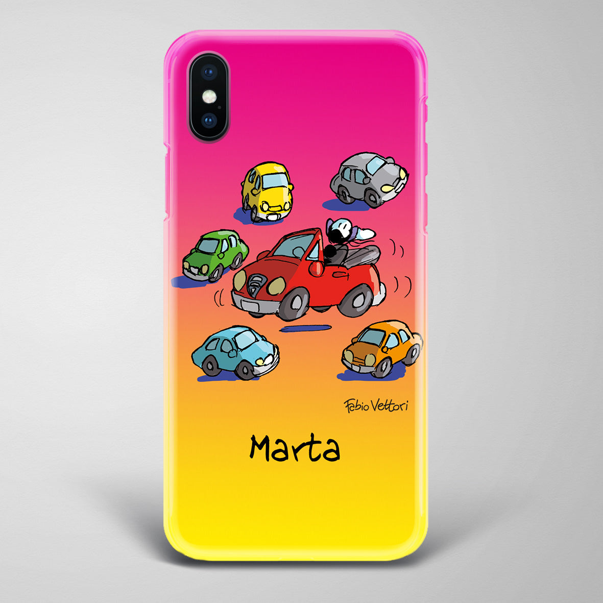 Artistic Smartphone Cover Personalized Decoration on ceramic