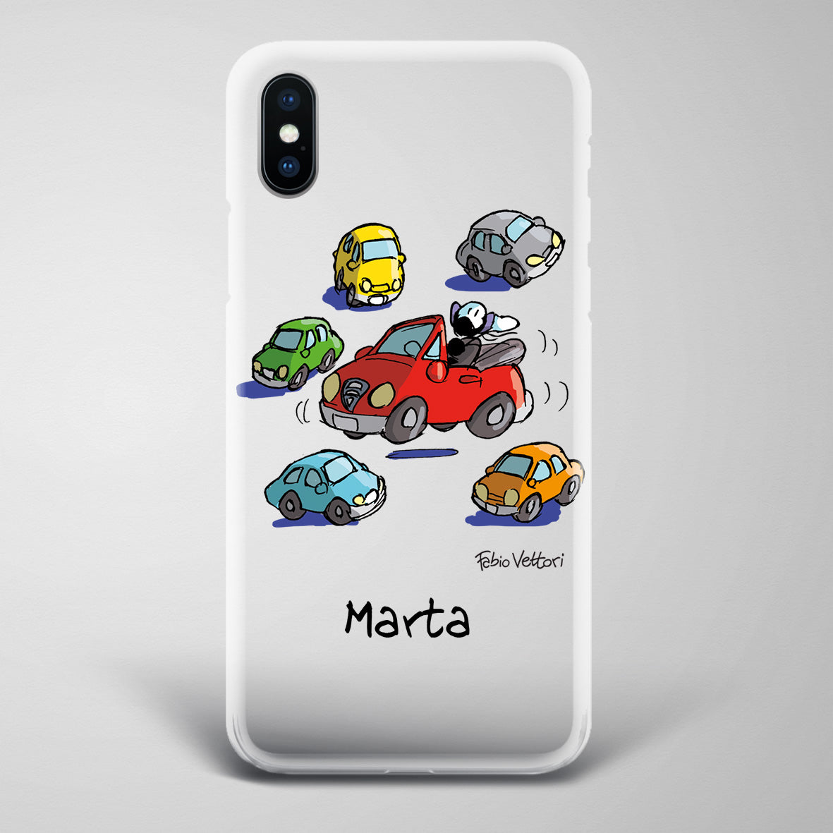 Artistic Smartphone Cover Personalized Decoration on ceramic
