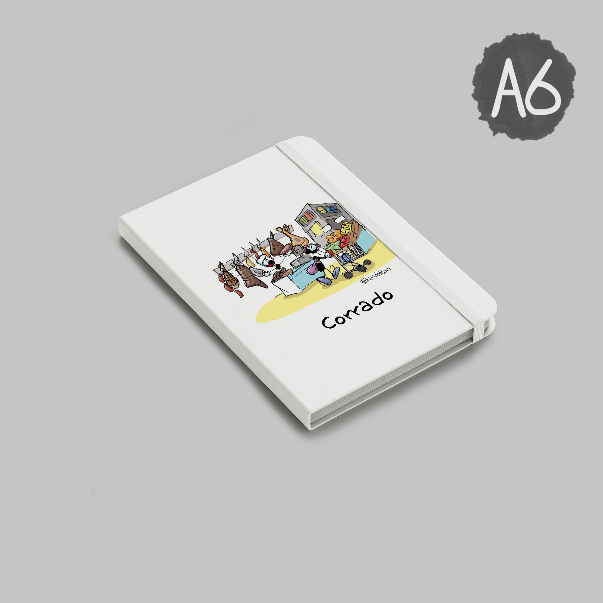 Personalized notebook with "Butcher" theme