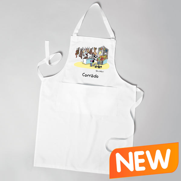 Invito personalizzato con la tua immagine - design con torta e regal