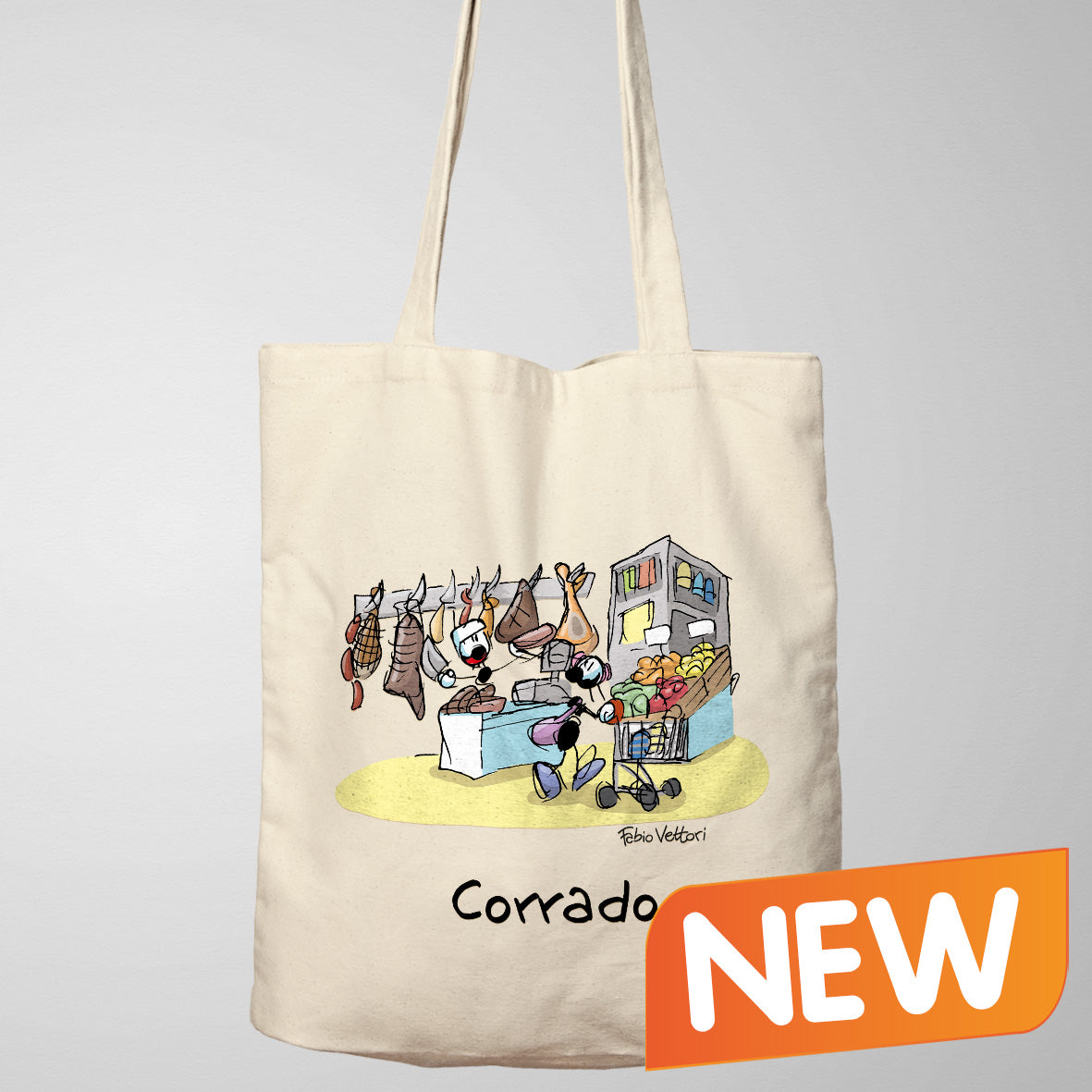 Shopper Personalizzata "Macellaio"