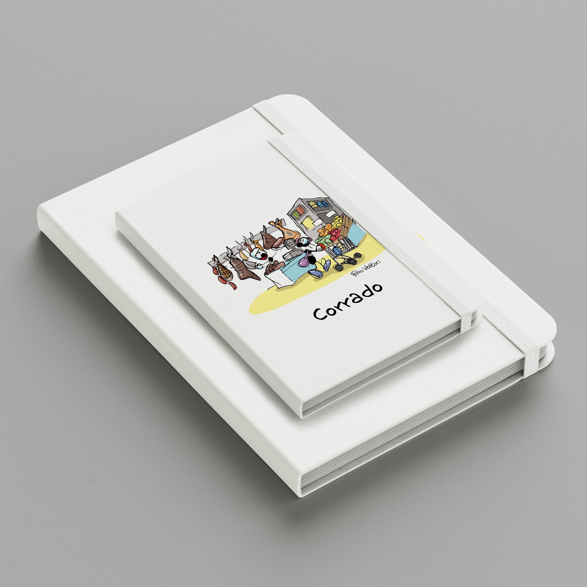 Personalized notebook with "Butcher" theme