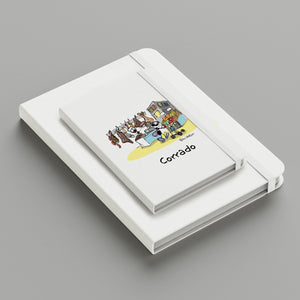 Personalized notebook with "Butcher" theme