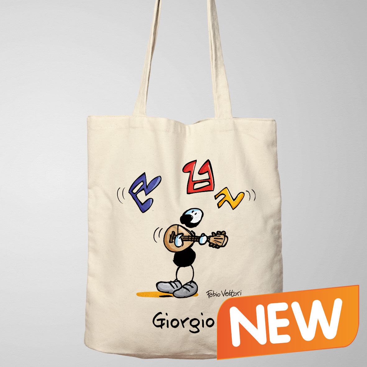 Shopper Personalizzata "Mandolino"