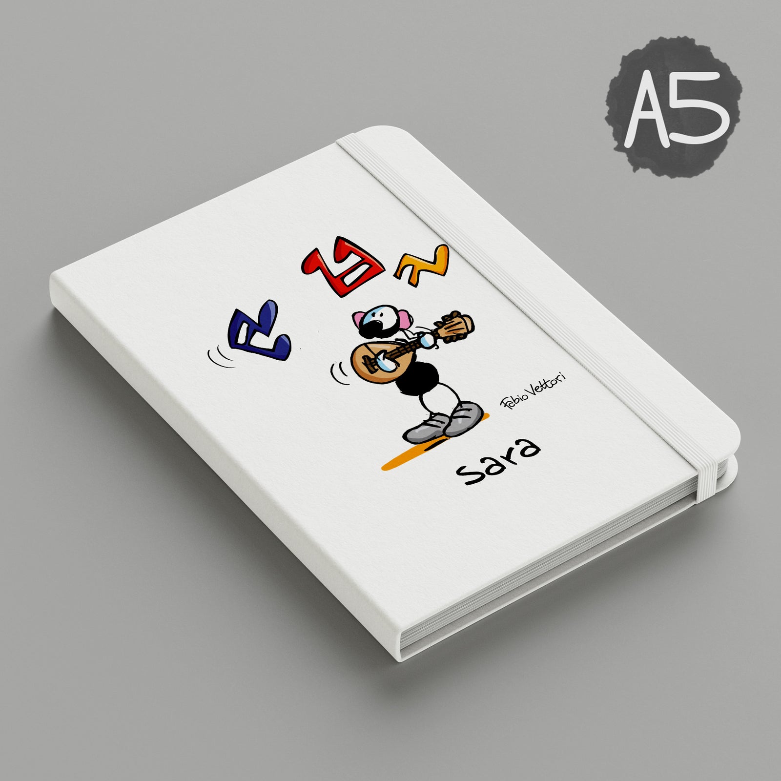 Personalized notebook with the subject "Architect"