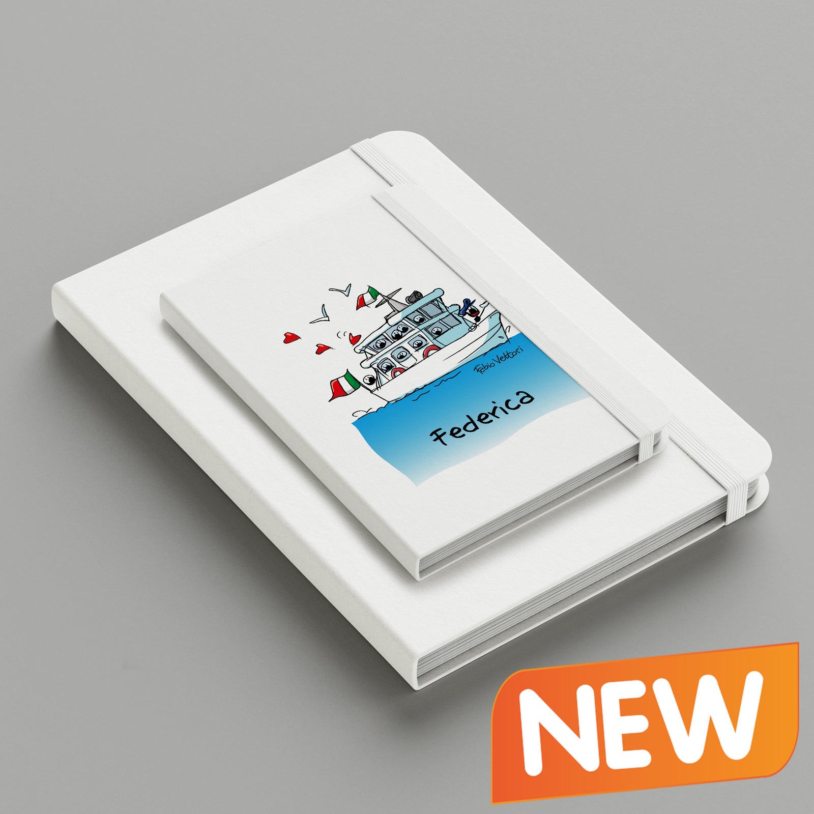 Notebook Personalizzato soggetto "Marinaio"