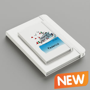 Personalized notebook with the subject "Architect"