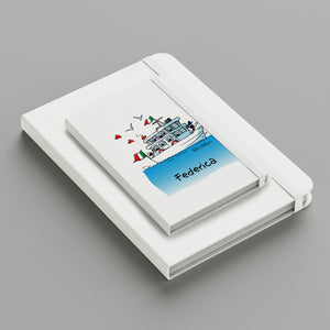 Personalized notebook with the subject "Architect"