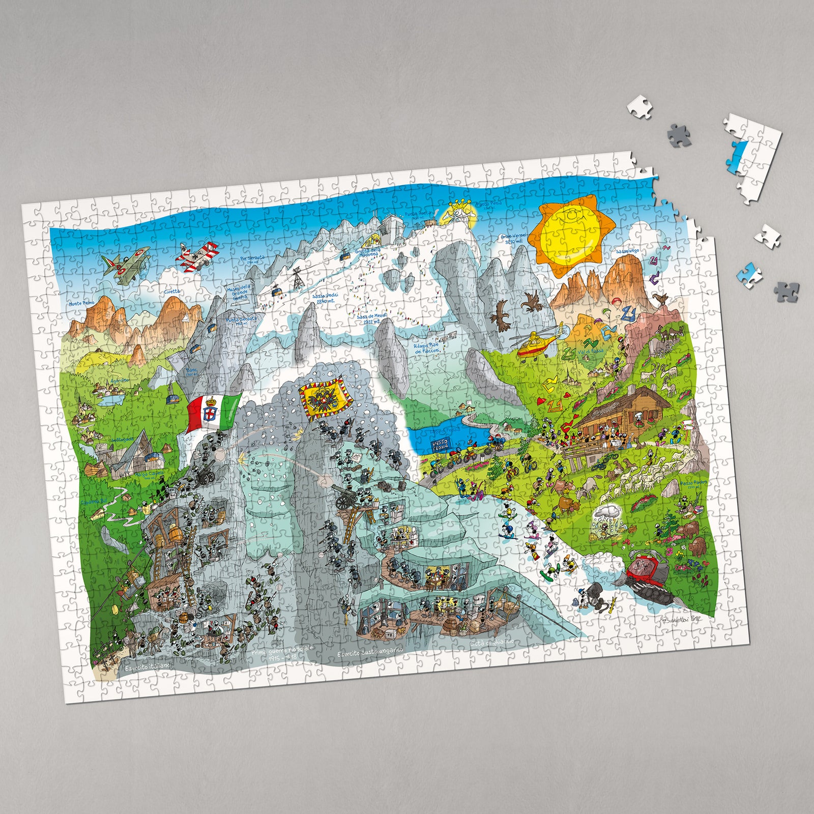 Puzzle "Marmolada" 1080 pezzi