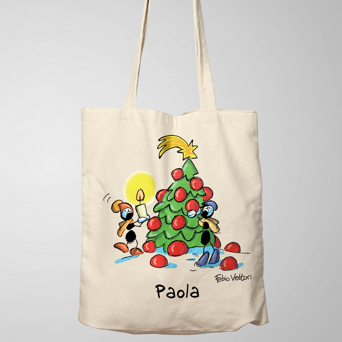 Personalized Shopper "Merry Christmas"