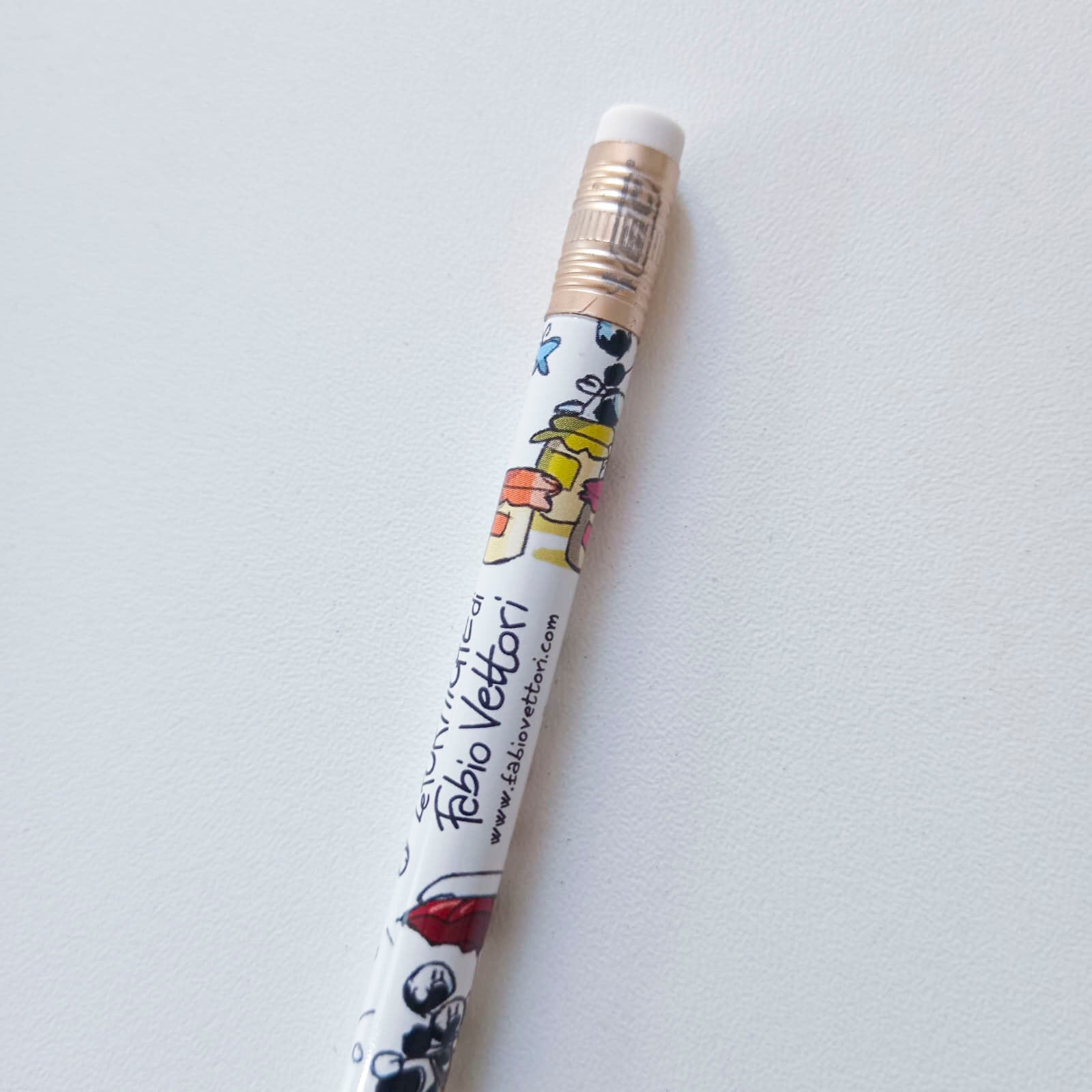 Matita con gomma "Formiche a colori"