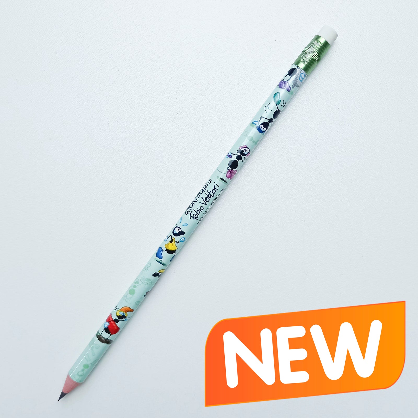 Pencil with eraser "Wellness"