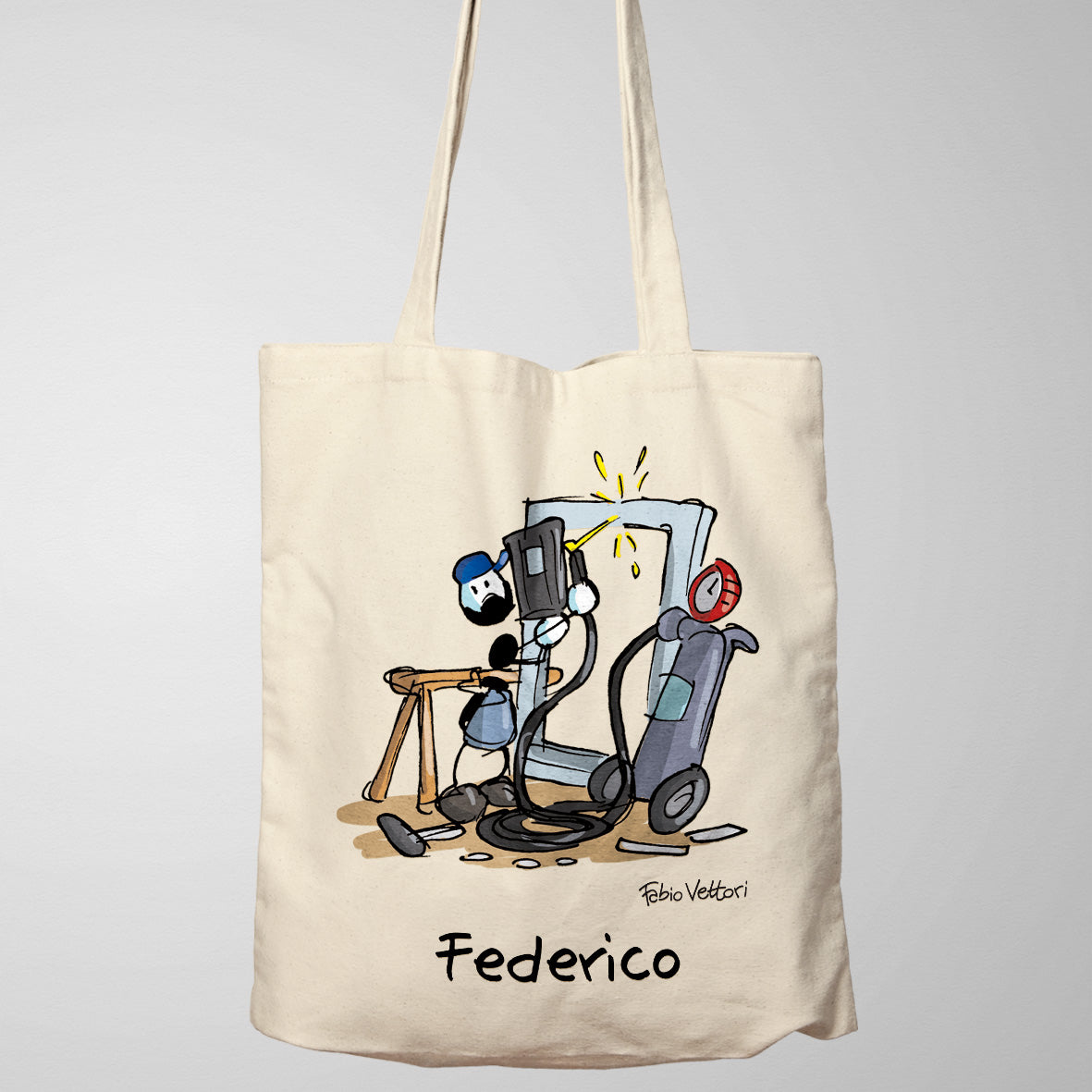 Shopper Personalizzata "Metalmeccanico"