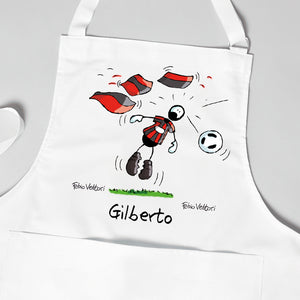 Personalized "Rossonero" apron