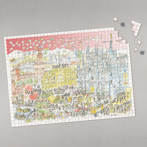 Puzzle "Milano a Colori" 1080 pezzi
