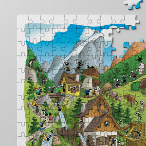 Puzzle Personalizzato soggetto "Montagna"